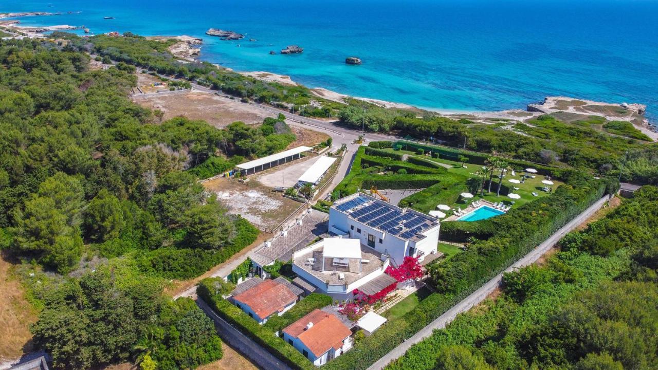 Residence Punta Cassano - In Piscina Sulla Spiaggia Di Sabbia 新福卡 外观 照片